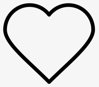 Heart Line Icon - Heart Emoji Coloring Pages, HD Png Download, Transparent PNG