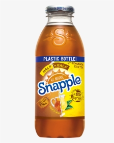 Transparent Dr Pepper Bottle Png - Snapple Logo On Bottle, Png Download, Transparent PNG