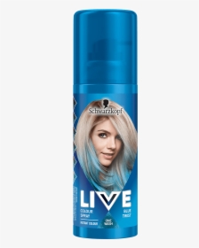 Live Colour Hair Dye From Schwarzkopf - Schwarzkopf Live Colour Spray, HD Png Download, Transparent PNG
