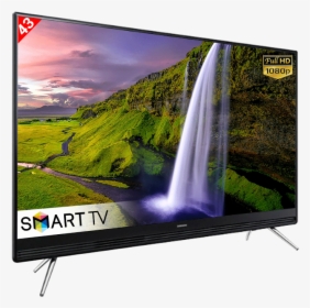 Samsung 43″ K5300 Full Hd Smart Led Tv - 1600 X 900 Waterfalls, HD Png Download, Transparent PNG
