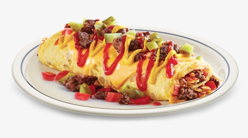 Cheeseburger Omelette Ihop Calories, HD Png Download, Transparent PNG