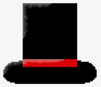 Top Hat Pixel Art, HD Png Download, Transparent PNG
