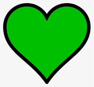 Green Heart Clip Art At Clker - Cute Heart Shape Clipart, HD Png Download, Transparent PNG