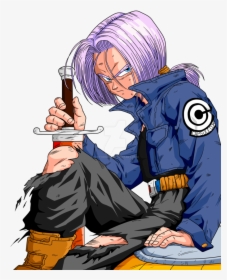 Hair,fictional - Future Trunks, HD Png Download, Transparent PNG