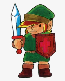 Legend Of Zelda Nes Manual Art, HD Png Download, Transparent PNG
