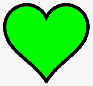 Green Heart Clip Art - Green Heart Shape Clipart, HD Png Download, Transparent PNG
