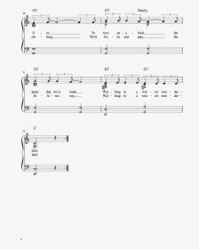 Transparent Song Note Png - Sheet Music, Png Download, Transparent PNG