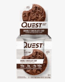 Double Chocolate Chip - Protein Quest Peanut Butter Chocolate Chip Cookies, HD Png Download, Transparent PNG