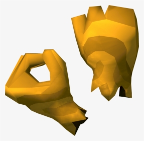 The Runescape Wiki - Gold Gloves Rs3, HD Png Download, Transparent PNG