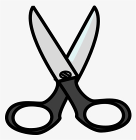 Hair-cutting Shears Scissors Clip Art - Open Scissors Clipart, HD Png Download, Transparent PNG