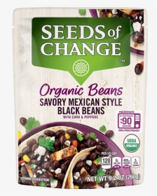 Savory Mexican Style Black Beans - Seeds Of Change Beans, HD Png Download, Transparent PNG