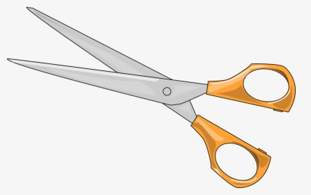 Scissors Sharp Tool Free Picture - Scissors Label, HD Png Download, Transparent PNG