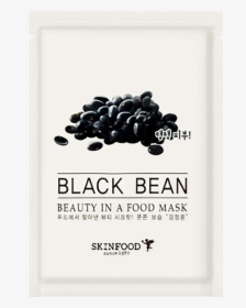 Skinfood Sheet Mask Black Bean, HD Png Download, Transparent PNG