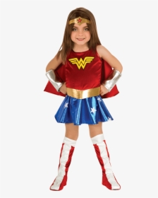 Toddler Wonder Woman Costume - Wonder Woman Toddler Costume, HD Png Download, Transparent PNG