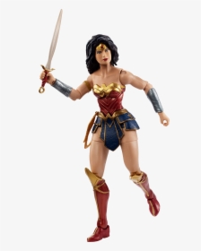 Wonder Woman Multiverse 6” Action Figure - Dc Multiverse Wonder Woman, HD Png Download, Transparent PNG
