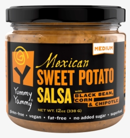 Medium ​mexican Sweet Potato Salsa W/ Corn, Black Bean - Chocolate Spread, HD Png Download, Transparent PNG