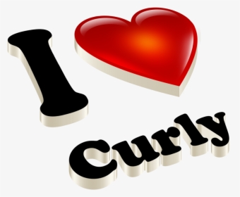 Curly Heart Name Transparent Png - Insaf Name, Png Download, Transparent PNG
