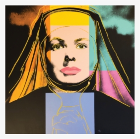 Andy Warhol Ingrid Bergman, HD Png Download, Transparent PNG