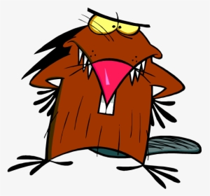 Clip Art Royalty Free Download Daggett Beaver Pinterest - Dag Angry Beavers, HD Png Download, Transparent PNG