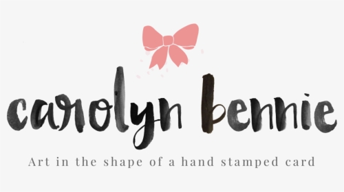 Carolyn Bennie - Stampin - Calligraphy, HD Png Download, Transparent PNG