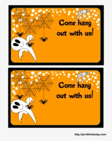 Invitation Halloween Diy Free Printable, HD Png Download, Transparent PNG