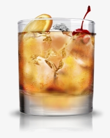 Transparent Drink Splash Png - Old Fashioned Cocktail Png, Png Download, Transparent PNG