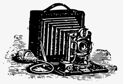 Clipart Camera Old Fashioned - Png Photo Camera Style, Transparent Png, Transparent PNG