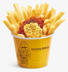 Meaty Cheese Fries - French Fries With Cheese Powder, HD Png Download, Transparent PNG