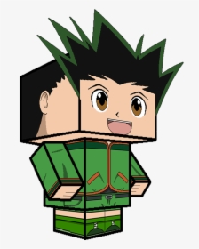 Gon Cubeecraft - Cubeecraft Hunter X Hunter, HD Png Download, Transparent PNG