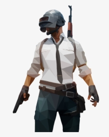 Playerunknown S Battlegrounds Png Free Background - Pubg Player, Transparent Png, Transparent PNG