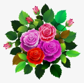 Roses, Flowers, Floral, Romantic, Rose Bush, Bouquet - Buongiorno Buon Sabato Gruppo, HD Png Download, Transparent PNG