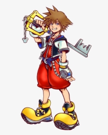 Sora Kingdom Hearts Character, HD Png Download, Transparent PNG