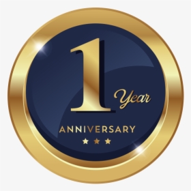 Free Library Anniversary Vector Icon - First Anniversary Logo Png, Transparent Png, Transparent PNG