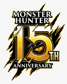 Monster Hunter 15th Anniversary Logo, HD Png Download, Transparent PNG