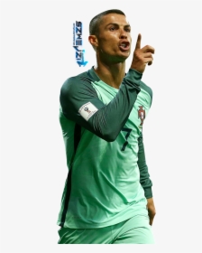 Green Ronaldo Portugal Jersey, HD Png Download, Transparent PNG