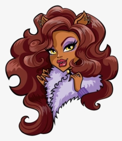 Clawdeen Wolf Clawdeen Wolf Is The Daughter Of A Werewolf - Clawdeen Wolf Monster High Characters, HD Png Download, Transparent PNG