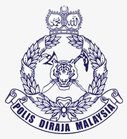 Transparent Malaysia Flag Png - Royal Malaysian Police Logo, Png Download, Transparent PNG