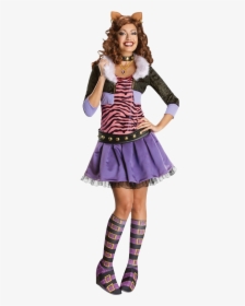 Clawdeen Wolf Monster High Costume - Clawdeen Wolf Cosplay, HD Png Download, Transparent PNG