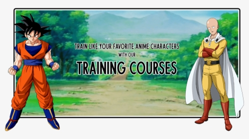 Anime Characters Training, HD Png Download, Transparent PNG