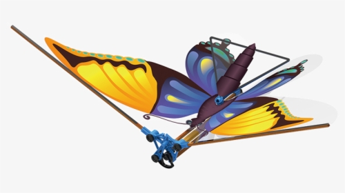 7405 M4 - Ornithopter Butterfly, HD Png Download, Transparent PNG