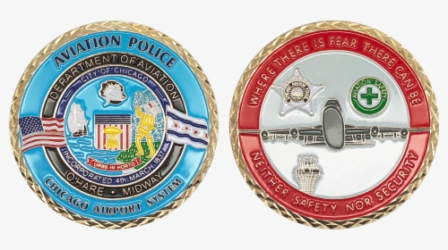 Police Aviation Coin, HD Png Download, Transparent PNG