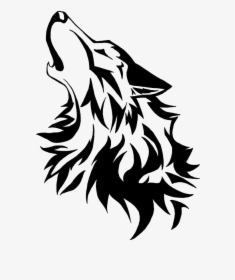Wolf Commision Howling By Wolfsouled Image Vector Clip - Cartoon Wolf Head Howling, HD Png Download, Transparent PNG