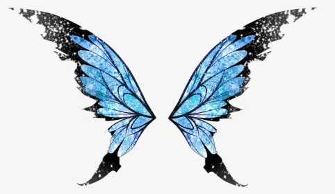 #butterfly #butterflywings #wings #angel #angelwings - Fairy Wings No Background, HD Png Download, Transparent PNG