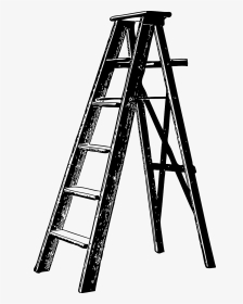Monochrome - Ladder Clip Art, HD Png Download, Transparent PNG
