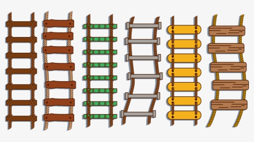 Jpg Transparent Library Rope Ladder Clipart - Transparent Background Ladder Clip Art, HD Png Download, Transparent PNG