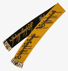 Lord Of The Rings One Ring Scarf - Lotr One Ring Scarf, HD Png Download, Transparent PNG