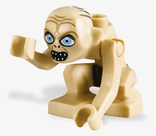 W/ Ring 9470 Gollum Lego Lord Of The Rings Excellent - Lego Golem Lord Of The Rings, HD Png Download, Transparent PNG