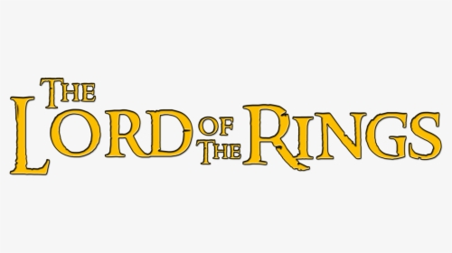Lord Of The Rings Title Png, Transparent Png, Transparent PNG