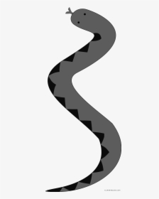 Cartoon Snake Animal Free Black White Clipart Images - Snake And Ladders Png, Transparent Png, Transparent PNG