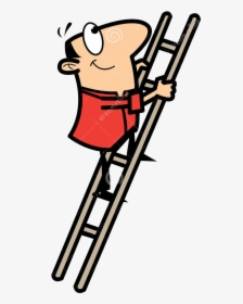 Ladder Clipart Line Art, Ladder Line Art Transparent - Cartoon Clip Art Ladder, HD Png Download, Transparent PNG